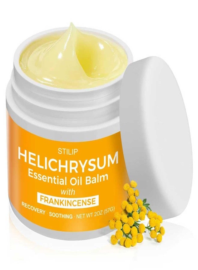 STILIP Helichrysum Balm with Frankincense Essential Oil – Natural Repair & Renewal Face Cream – Soothes Redness, Fades Scars & Smooths Fine Lines – Deep Moisturizing Anti-Aging Moisturizer– 2oz - Image 1